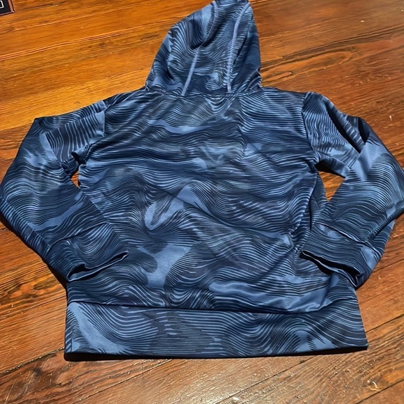 Adidas Kid’s Blue Hoodie Size 7 - Picture 4 of 4